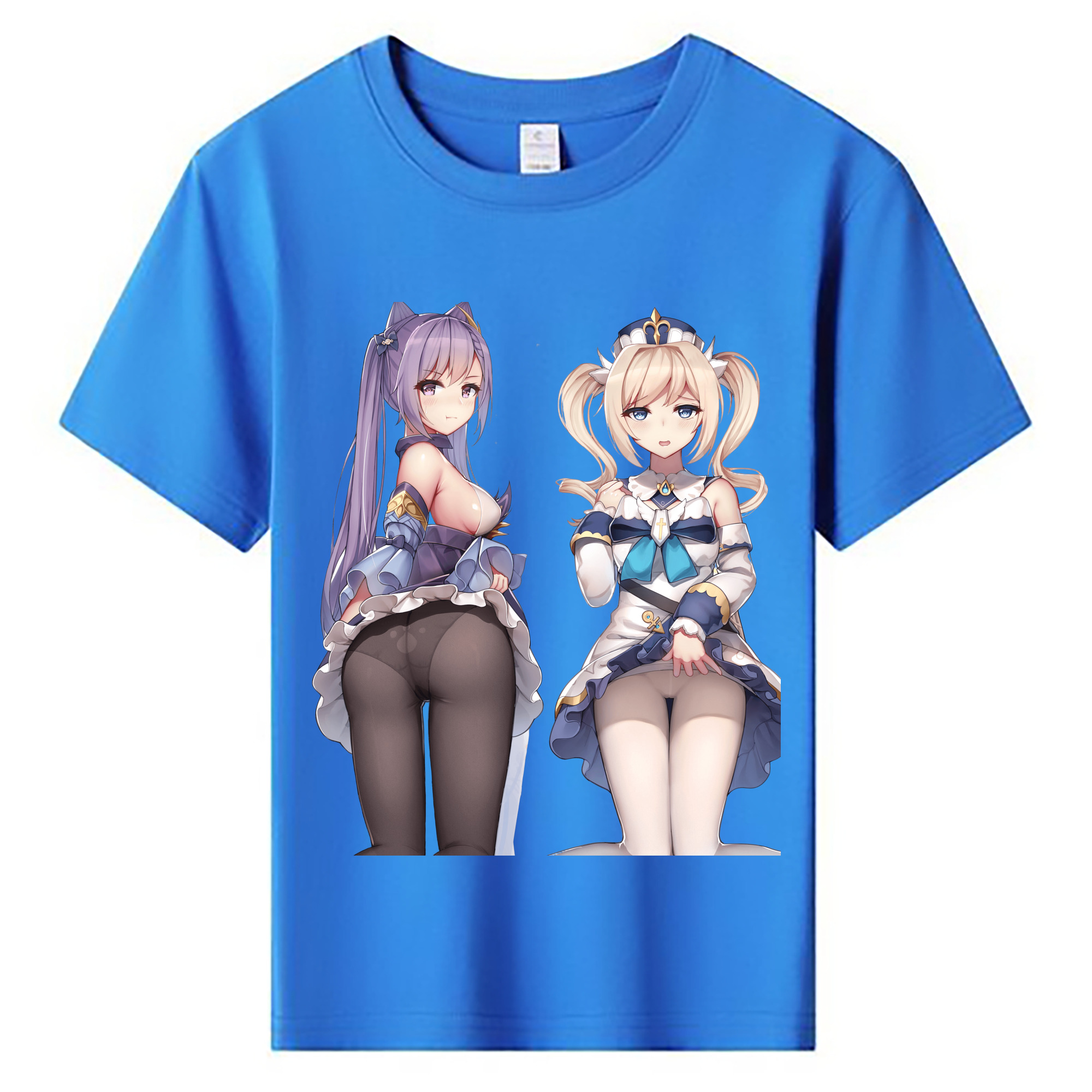げんし神 刻晴 こくせい genshin Kokusei 綿100％キッズTシャツ（フロントプリント）
